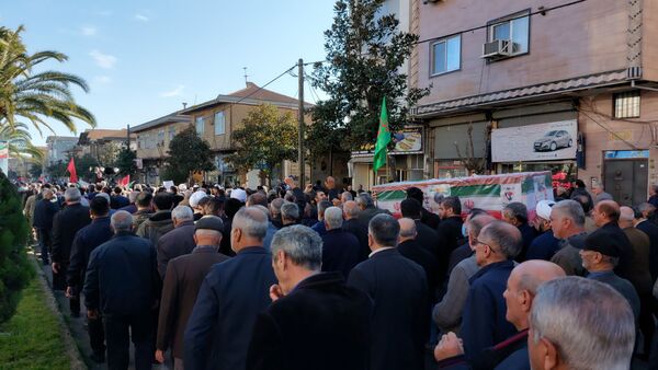 تشییع پیکر شهید مقاومت ملی در املش