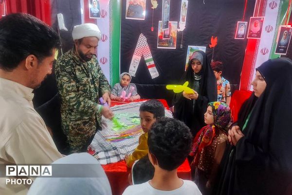 خدمت رسانی دانش‌آموزان و فرهنگیان دبیرستان تزکیه شهرری در موکب بسیج دانش آموزی 