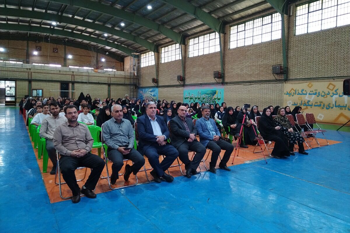 مراسم اختتامیه مسابقات و رویدادهای پرورشی، فرهنگی - هنری و تربیت بدنی