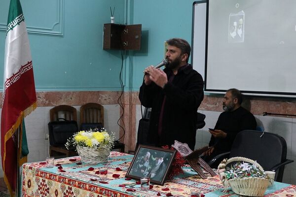 حضور مدیر سازمان دانش‌آموزی شهرستان‌های استان تهران در مراسم گرامیداشت سردار دل‌ها در ناحیه 2 شهرری 