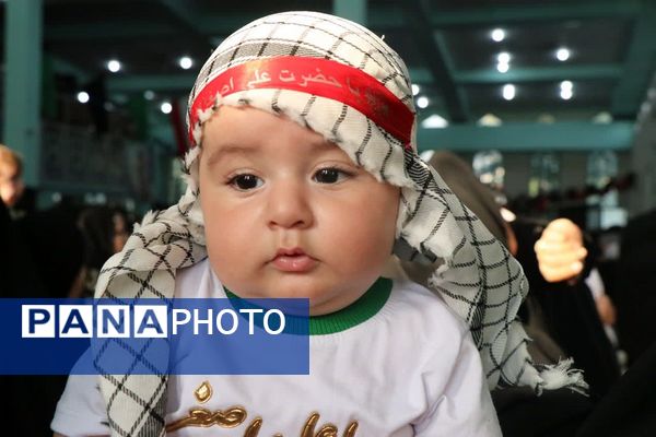 جلوه‌ای از همبستگی نسل نو با فرهنگ عاشورایی