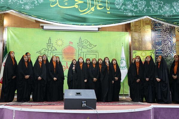 افتتاحیه اردوی دختران زیارت اولی استان خراسان رضوی 