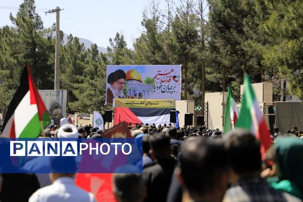 راهپیمایی روز قدس در خراسان جنوبی