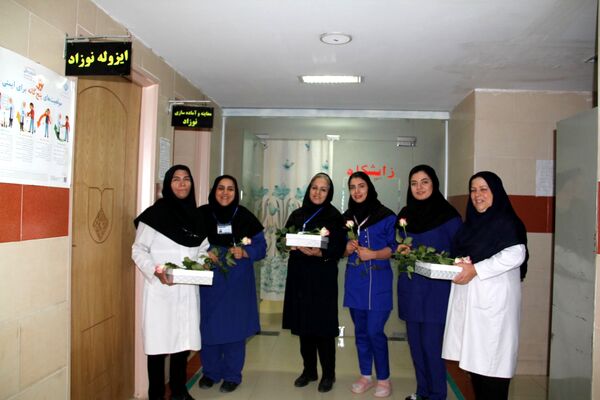 تجلیل از پرستاران شهرستان فریدن