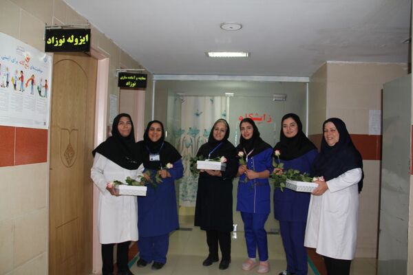 تجلیل از پرستاران شهرستان فریدن