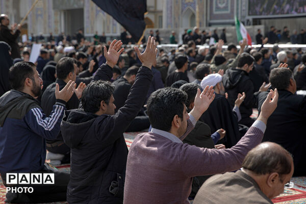 مجلس عزای شهادت رهبر معظم انقلاب (ره) در حرم مطهر رضوی