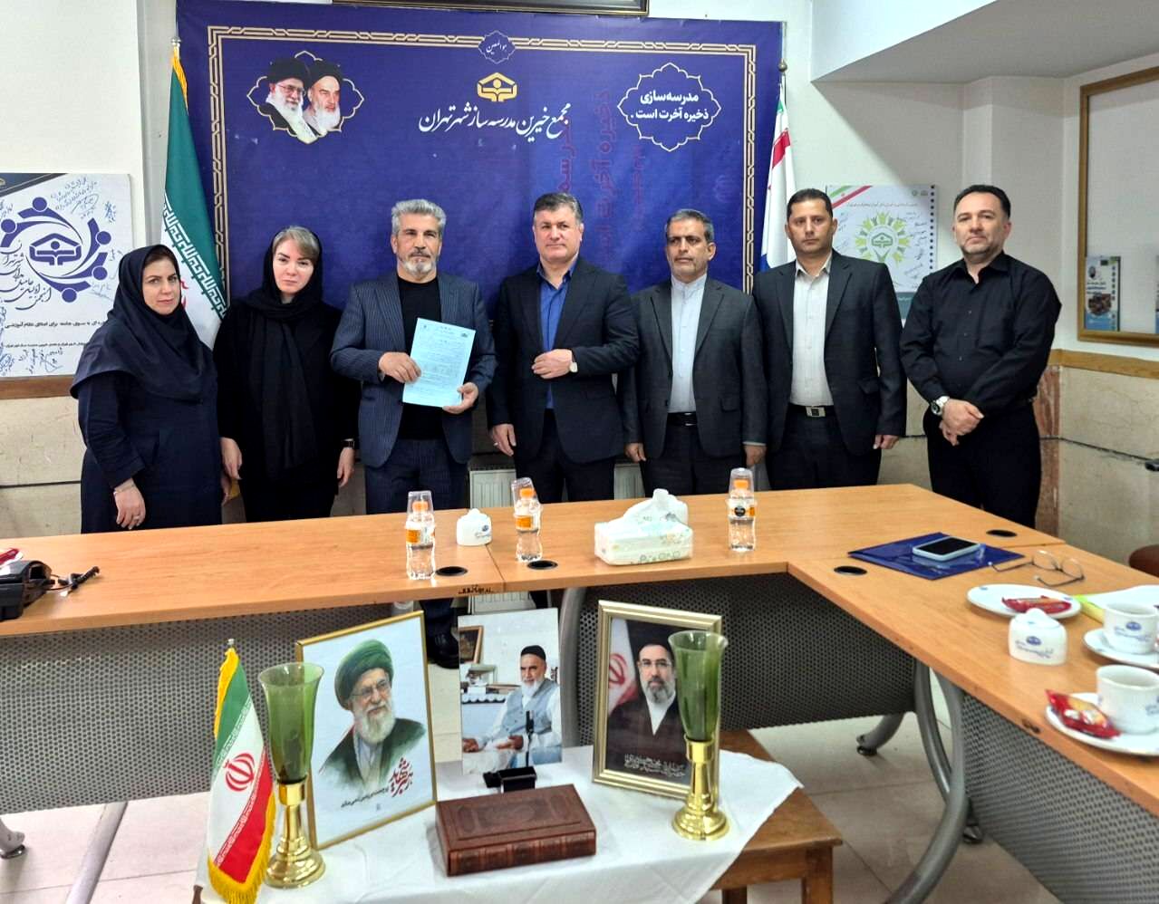 مشارکت ۱۴۰ میلیارد ریالی پزشک تهرانی برای ساخت مدرسه ۱۲ کلاسه در منطقه ۱۵ پایتخت