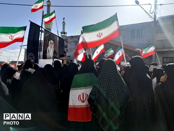 تجمع مردم جوکار در سوگ شهادت رهبر عزیز امت اسلامی