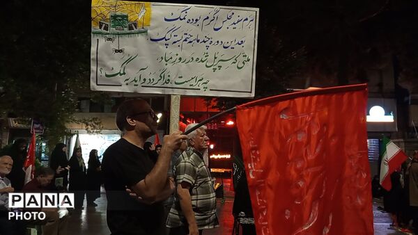 شکوه دلدادگی؛ موج جمعیت در اجتماع ۱۷۲ نیشابور