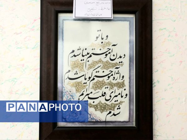 بازدید مدیر کل میراث فرهنگی، گردشگری و صنایع دستی فارس از نمایشگاه آثار هنرمندان در رشته های تابلو فرش و سفال