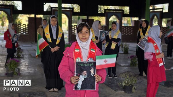 پیشتازان نظرآباد در بهشت‌رضا؛ پژواک عهدی که خاموش نمی‌شود را رقم زدند