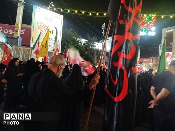 مراسم عزای شب شهادت امام رئوف در صد و شصت و پنجمین اجتماع  مردم رجایی شهر کرج