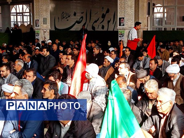 مراسم بزرگداشت یوم‌الله ۹ دی در کاشمر