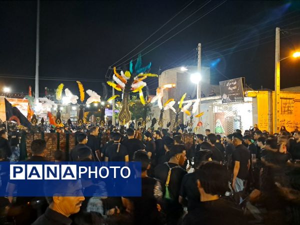 اجتماع بزرگ هیئت دهستان بزرگ رزق‌آباد شهرستان کاشمر 