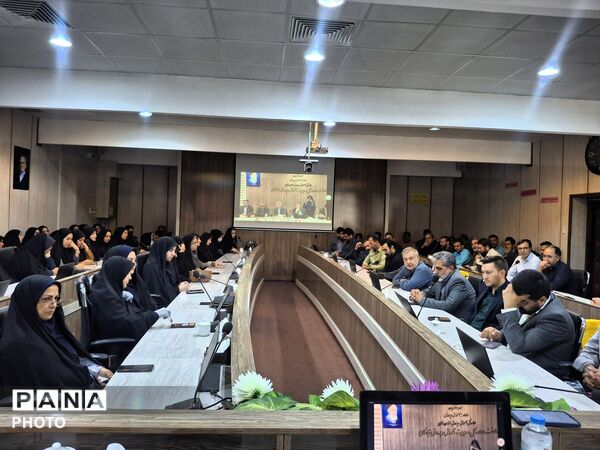 جلسه شورای اداری آموزش و پرورش تبادکان به مناسبت آغاز سال تحصیلی و فرارسیدن ماه مهر
