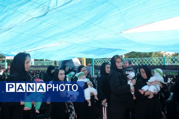 همایش شیرخوارگان حسینی در محمود‌آباد