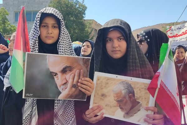 خروش «دختران نصرالله» در محکومیت رژیم صهیونیستی