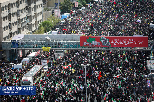 تشییع شهدای اقتدار در تهران - 3