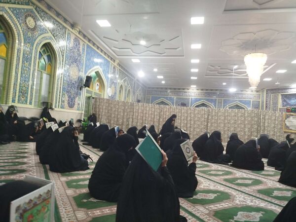 برگزاری مراسم شب احیا در خلیل آباد
