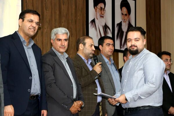  نشست خبری هفته دولت فرماندار اسکو