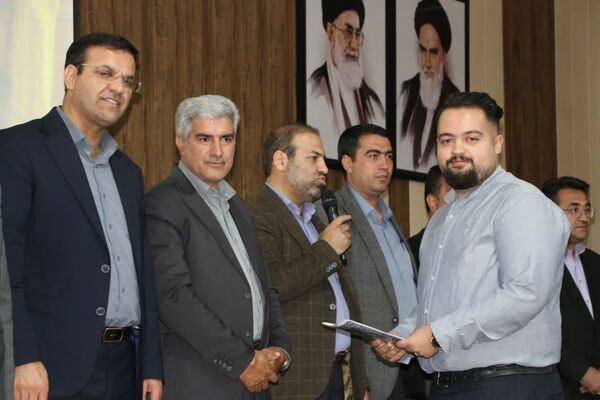  نشست خبری هفته دولت فرماندار اسکو