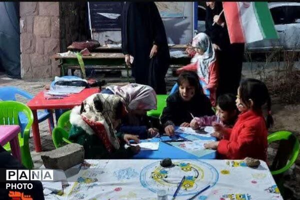 برپایی موکب «سلام شهید» به همت حوزه ۵۰۲ بسیج دانش آموزی ناحیه دو شهرری 