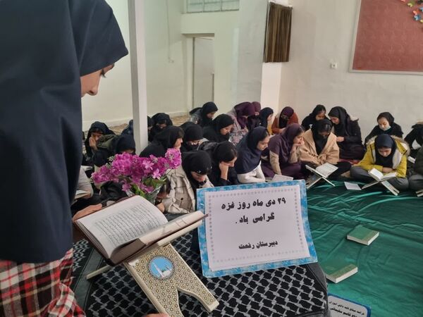 گرامیداشت روز غزه در دبیرستان دخترانه رفعت