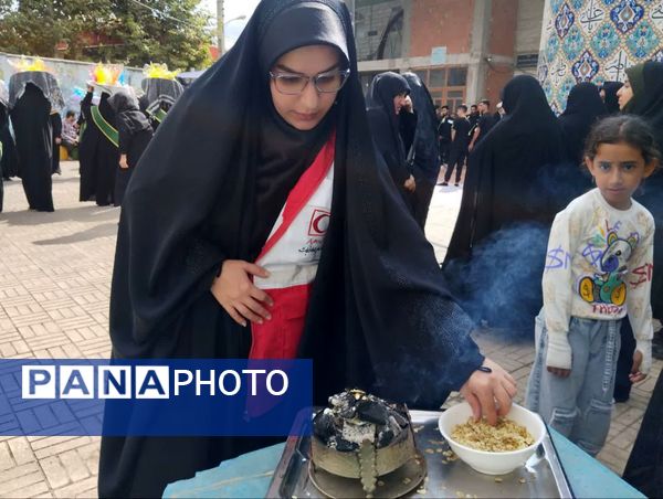 تشییع پیکر شهید مدافع امنیت در میاندورود 