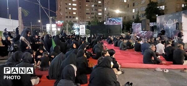 طنین فریاد «یا حسین» در قلب مهستان 