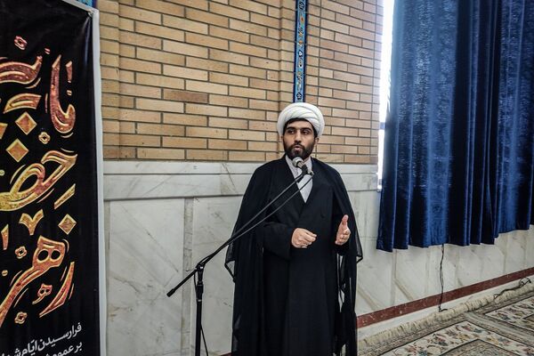 میز خدمت اداره فرهنگ شهرستان ری در مراسم نمازجمعه باقرشهر و کهریزک 