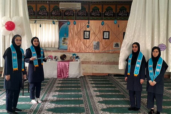 جلوه خلاقیت دانش‌آموزان بنت‌الهدی در هفته «ماها»