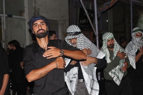عزاداری نمادین قوم بنی اسد در گلوگاه 