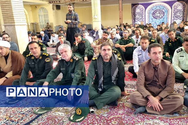 تجدید میثاق با شهدا در سالروز عملیات غرور آفرین مرصاد