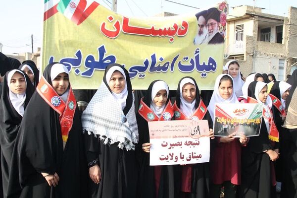 تجدید بیعت مردم بهبهان با انقلاب اسلامی در حماسه ۹ دی