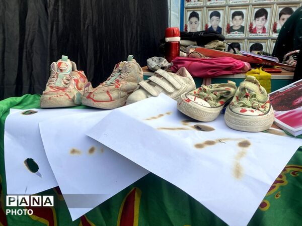 جاماندگان اربعین میهمان سفره مهرِ سازمان دانش‌آموزی شدند