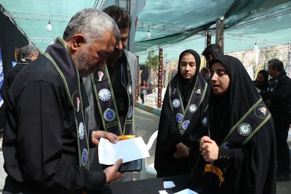 موکب سازمان دانش‌آموزی خراسان رضوی میزبان اقشار مختلف در روزهای سوگواری