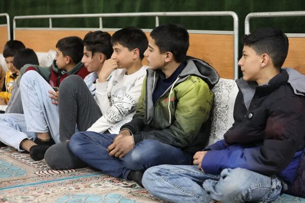 مراسم جشن و احیای نیمه شعبان در مسجدالرضا اشکذر