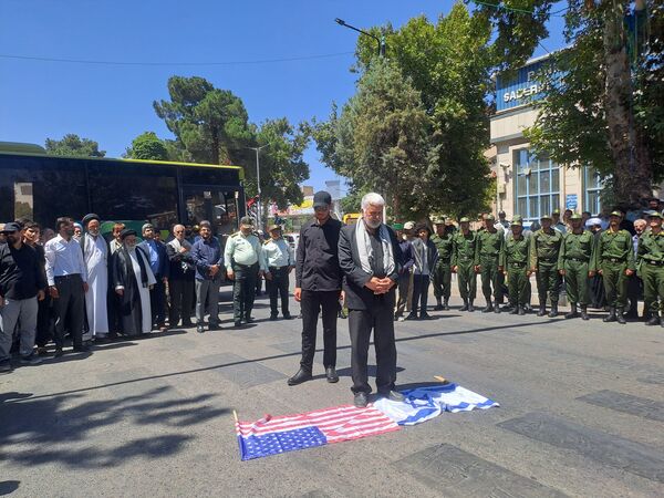 دومین راهپیمایی جمعه خشم در نیشابور 