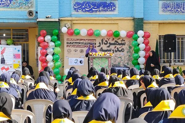 جشن انتخابات شهردار مدرسه شهید خبره فرشچی ناحیه یک شهرری