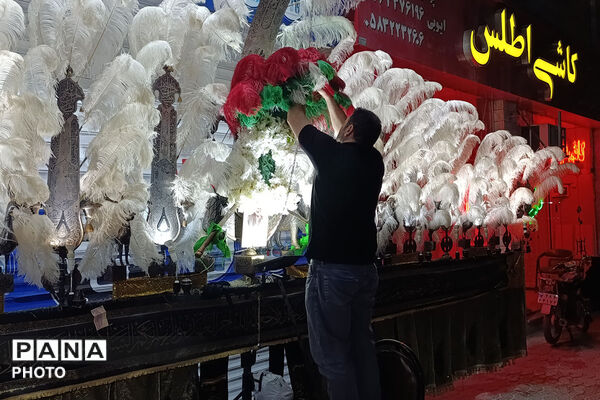 بجنورد یکپارچه در سوگ حسین(ع)