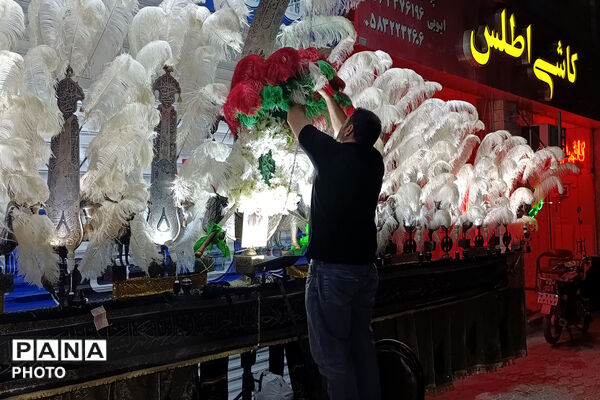 بجنورد یکپارچه در سوگ حسین(ع)
