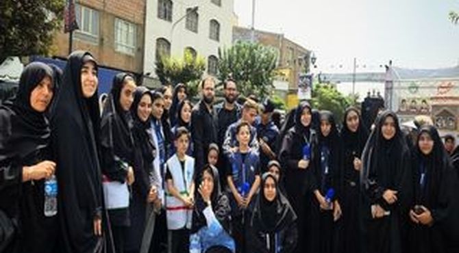 خبرنگاران پانا ، روایتگر شور اربعین پایتخت