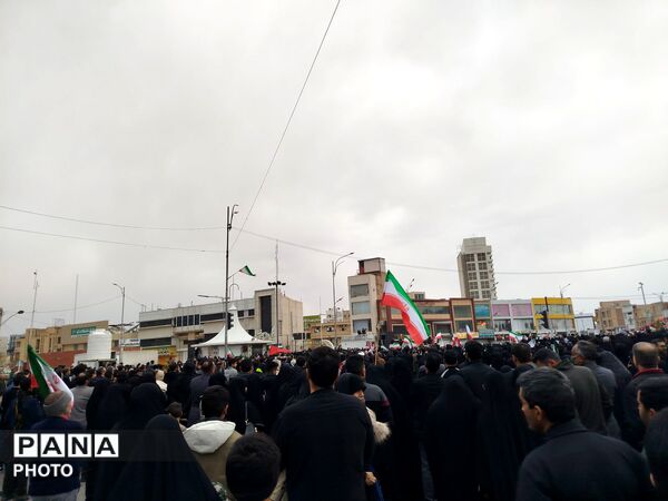 اجتماع عظیم مردم کرمان