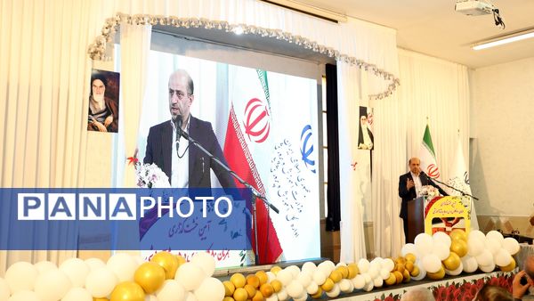 خشت گذاری ۵ پروژه‌ عمرانی منطقه ۵ آموزش و پرورش شهر تهران