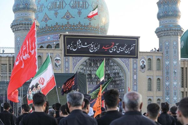 مراسم شام غریبان در مسجد مقدس جمکران