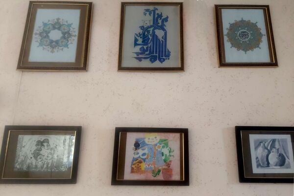 نمایشگاه هنرهای دستی دانش‌آموزان در کانون فرهنگی، تربیتی عصمت اردبیل 
