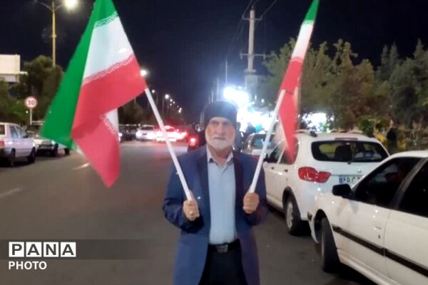 راهپیمایی شبانه مردم رباط‌کریم