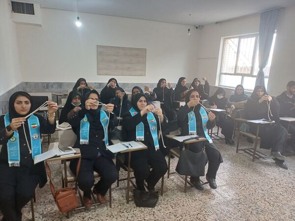 برگزاری ضمن خدمت سازمان دانش‌آموزی شهرستان بجنورد 