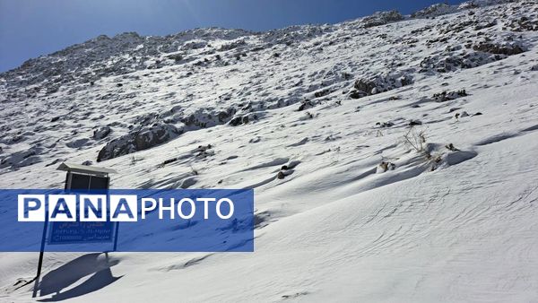 تفریحات زمستانه در دامنه‌های زاگرس