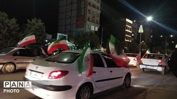 رژه ماشینی در شانزدهمین شب از سال ۱۴۰۵ 